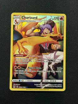 Charizard TG03/TG30 Pokemon Card 2022 TCG Lost Origin Trainer Gallery Holo NM - Image 1