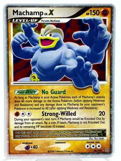 Machamp LV X 98/100 DP Stormfront Holo Ultra Rare Pokemon TCG Card - Image 1