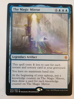 MTG English The Magic Mirror NM Foil Throne of Eldraine - Image 1