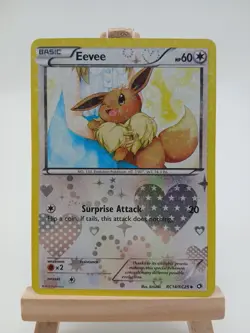 Eevee RC14/RC25 - Legendary Treasures - Holo Uncommon LP Pokemon Card, 2013 - Image 1