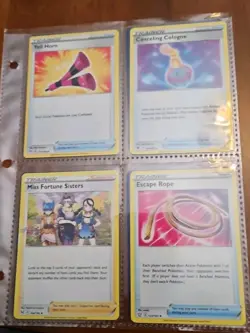 POKEMON CARDS LOT OF 32 IN VINYL BINDER PAGES IN EXCELLENT CONDITION - Image 3