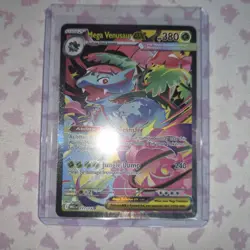 Mega Venusaur EX SIR 177/132 Mega Evolution English Pokemon TCG Near Mint Card - Image 1