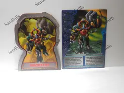 Bakugan Rockfist Mechtanium Surge Mechtogan - Key Card & Ability Card - Image 1