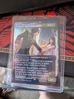 MTG Squall, SeeD Mercenary. Foil Promo. Standard Showdown - Image 1