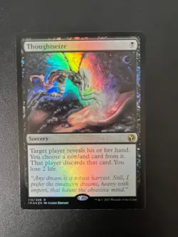 MTG- Thoughtseize x1 - Iconic Masters FOIL - Image 1