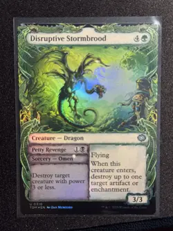 Tarkir: Dragonstorm Disruptive Stormbrood (Showcase) FOIL #310 MTG NM - Image 1