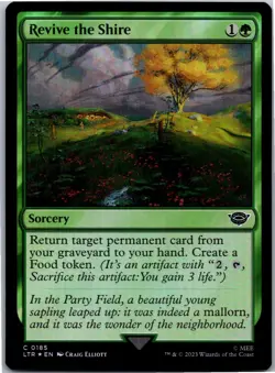 Magic The Gathering Revive the Shire 185 The Lord of the Rings Foil - Image 1