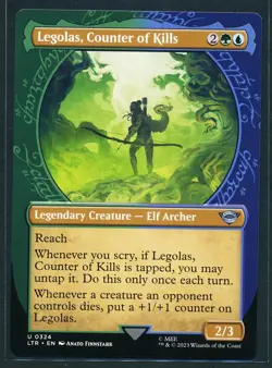 Legolas, Counter of Kills Magic MTG 2023 Lord of the Rings NM/M - Image 1