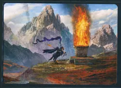 Call for Aid 60/81 Magic MTG 2023 Lord of the Rings Art Series NM/M - Image 1