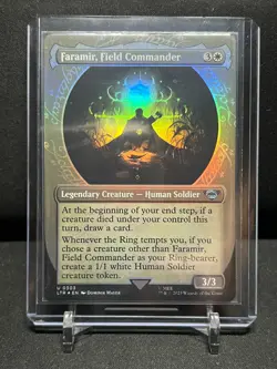 Faramir, Field Commander - Showcase Foil - MTG Magic Lord of the Rings NM - Image 1