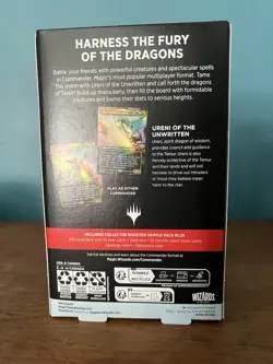 MTG Tarkir: Dragonstorm Temur Roar Commander Deck Sealed - Image 2