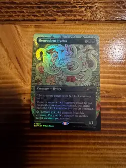 MTG Secret Lair Drop Series Benevolent Hydra #1889 Rainbow Foil Promo MP/LP - Image 1