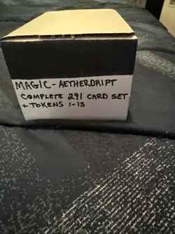 MTG Aetherdrift Complete Set 1-291 W/Tokens 1-13 - Image 1
