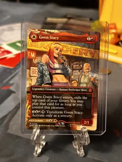 Magic the Gathering Gwen Stacy Ghost-Spider M 0202 !! - Image 2