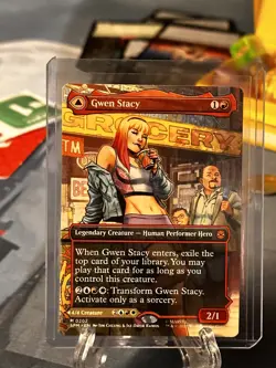 Magic the Gathering Gwen Stacy Ghost-Spider M 0202 !! - Image 3