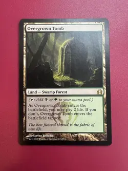 *** Overgrown Tomb *** Return To Ravnica NM/LP MTG English - Image 1