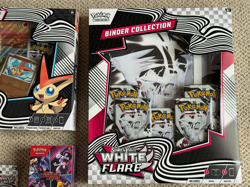 Pokemon TCG Scarlet Violet White Flare ETB VICTINI Destined Rivals BUNDLE LOT 6 - Image 3