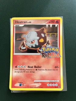 Heatran - 4/16 - Pokemon Rumble - Holo Stamped - Pokemon TCG 2009 Vintage - Image 1