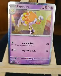 Pokemon TCG Espathra Svp Black Star Promos SVP010 Holo Promo Cosmos Holo Rare... - Image 1