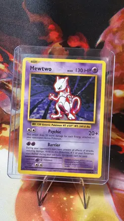 Pokemon TCG Mewtwo (Normal) 51/108 - Lightly Played 🧠 Evolutions Rare 🔮 - Image 1