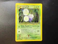Pokemon TCG Jumpluff Neo Genesis Unlimited Holo Rare 7/111 MP - Image 1