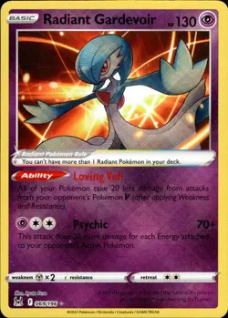 💥Pokemon - Radiant Gardevoir - Reverse Holo - 069/196 - Lost Origin (NM)💥 - Image 1