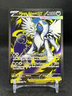 2025 POKEMON MEGA ABSOL EX 161/132 MEGA EVOLUTIONS FULL ART - MINT - Image 1