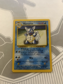 Pokemon Error Misprint Ink Blot Printer Hickey Vintage WOTC Wartortle Base Set - Image 2