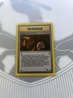 Pokemon Error Misprint Ink Blot Printer Hickey Vintage WOTC Mysterious Fossil - Image 2