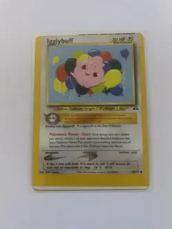 Pokemon Severe Miscut Error Off Center OC Alignment Dot Vintage - Igglybuff Neo - Image 1