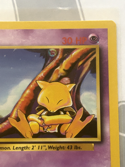 Pokemon Error Misprint Ink Blot Printer Hickey Vintage WOTC Abra Base Set - Image 1