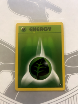 Pokemon Error Misprint Ink Blot Printer Hickey Vintage WOTC Grass Energy - Image 2