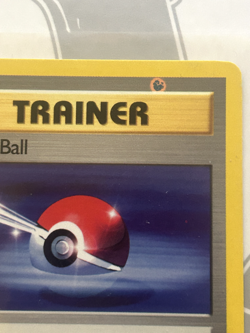 Pokemon Error Misprint Ink Blot Printer Hickey Vintage WOTC Pokeball Jungle - Image 1