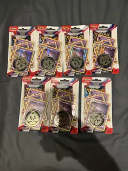 Pokemon TCG Scarlet & Violet Premium Checklane Blister Gengar x7 - Image 1