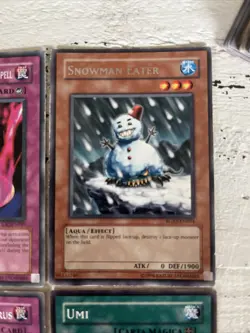 Rare Yugioh Card Lot Deck Devastation Virus - CP05-EN009, Umi, Snowman Eater - Image 3