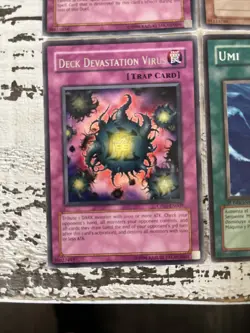 Rare Yugioh Card Lot Deck Devastation Virus - CP05-EN009, Umi, Snowman Eater - Image 4