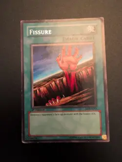 Fissure - Rare 1st Edition LOB-E045 - MP - YuGiOh - Image 1