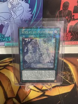 ALIN-EN058 Witches of the White Forest Quarter Century Secret Rare 1st Ed YUGIOH - Image 1