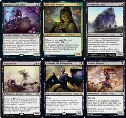 MTG Commander EDH Deck Tatsunari, Toad Rider 100 Cards Custom Deck - NM - Image 1