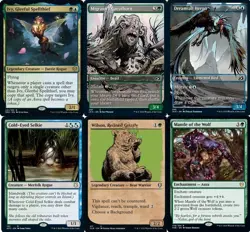 Ivy, Gleeful Spellthief Commander Deck EDH 100 Magic Cards Deck MTG Simic - NM - Image 1