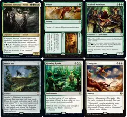 MTG Commander EDH Deck Trostani, Selesnya's Voice 100 Cards Custom Token Deck NM - Image 1