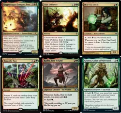 MTG Commander EDH Deck Raggadragga, Goreguts Boss 100 Magic Cards Custom Deck NM - Image 1