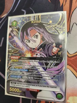 Kirito Super Rare 1-star card GGO SAO Union Arena M/NM - Image 1
