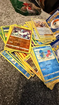 Job Lot of Pokemon Cards 4 x Tins full, mixed lot. - Image 2