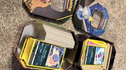 Job Lot of Pokemon Cards 4 x Tins full, mixed lot. - Image 5