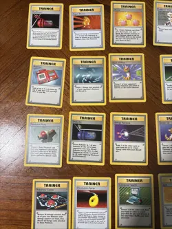 WoTC Pokemon Base Set 25 Card Trainer Lot Great Condition Vintage 1999 TCG - Image 2