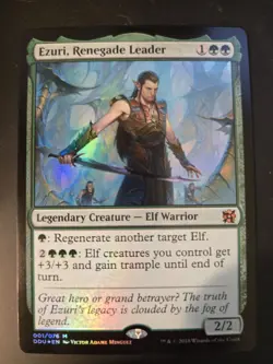 Ezuri, Renegade Leader NM FOIL Duel Decks: Elves vs Inventors MTG FREE SHIPPING - Image 1
