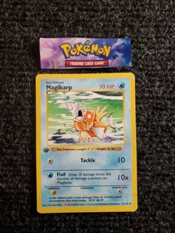 Magikarp - Base Set - 35/102 - 1st Edition - Shadowless - NM - Pokemon Card - Image 1
