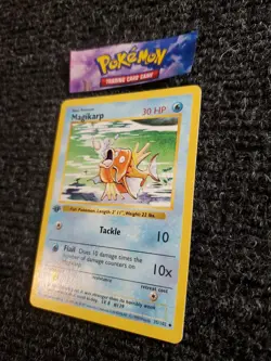 Magikarp - Base Set - 35/102 - 1st Edition - Shadowless - NM - Pokemon Card - Image 2