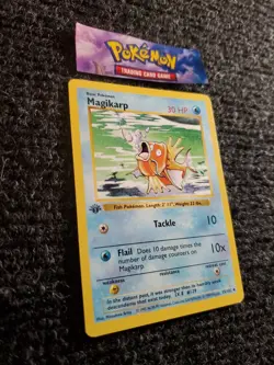 Magikarp - Base Set - 35/102 - 1st Edition - Shadowless - NM - Pokemon Card - Image 3